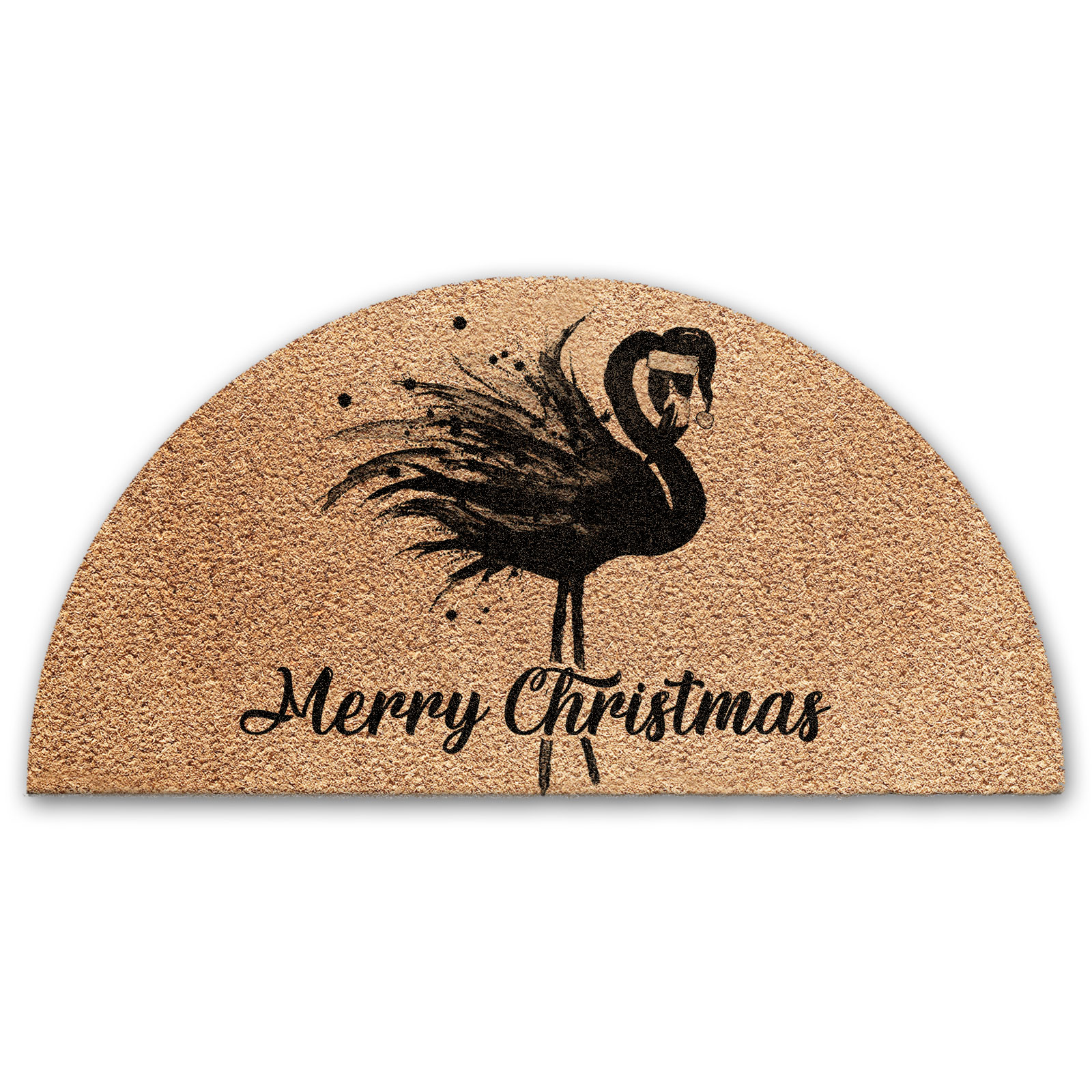 Flamingo Weihnachten Fußmatte, Santa Kokosnuss Kokos, Rechteck, Halbrund, Quadrat - Bild 22 von 23